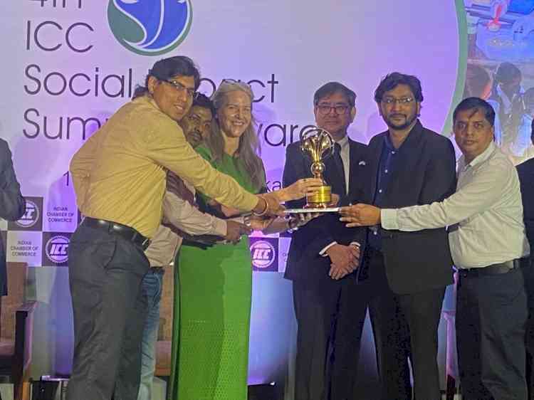 Ambuja Cement Foundation awarded for its efforts in women empowerment and community development