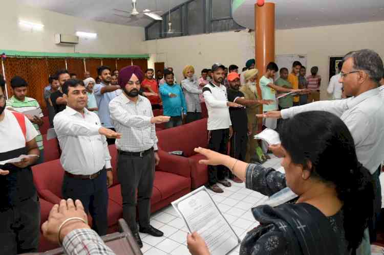 Swachhta Pakhwada in PU boy’s Hostel No. 5