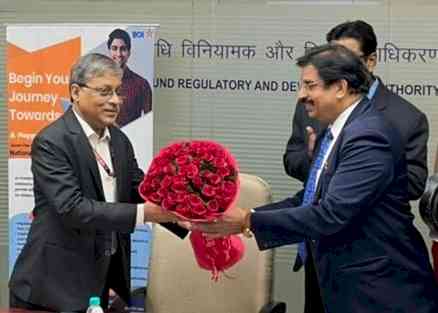 Chairman, PFRDA launches Bank of India’s UPI enabled digital platform for NPS