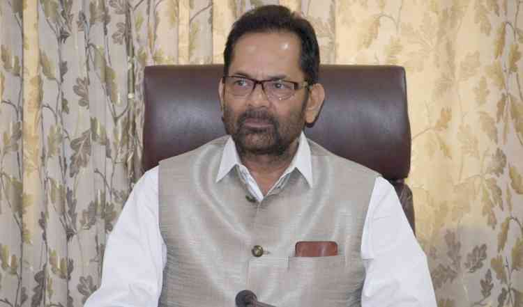 BJP govt didn't discriminate on development, then why discrimination on votes, says Naqvi (IANS Friday Interview)