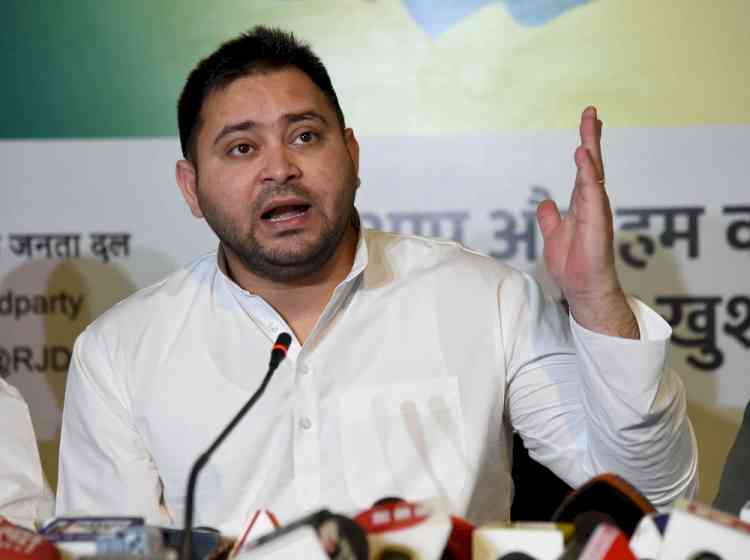 RSS a threat to the nation, says Tejashwi Yadav