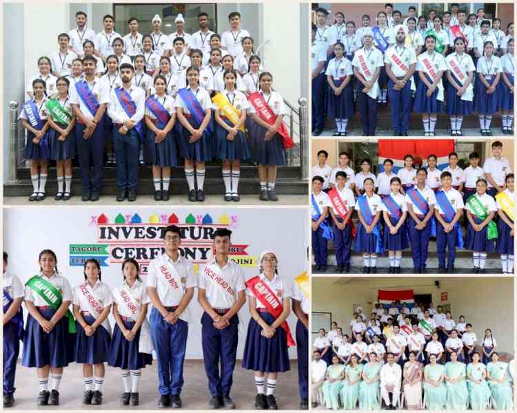 Student Council of five schools of Innocent Hearts Took Oath 