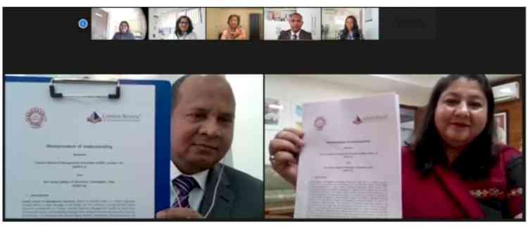 Dev Samaj College of Education and London School of Management Education sign MoU
