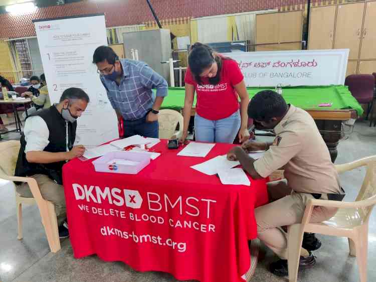 DKMS BMST Foundation India organizes blood stem cell donor drive at Press Club Bengaluru