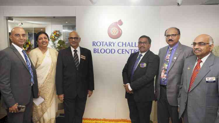 Rotary Club of Hyderabad Deccan opened Rotary Challa Blood Centre, a Charitable Blood Bank