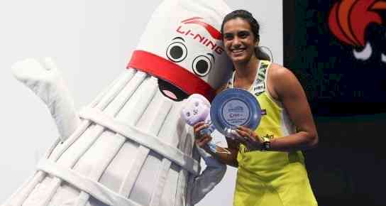 President, PM, Sports Minister laud, congratulate Sindhu on winning Singapore Open title