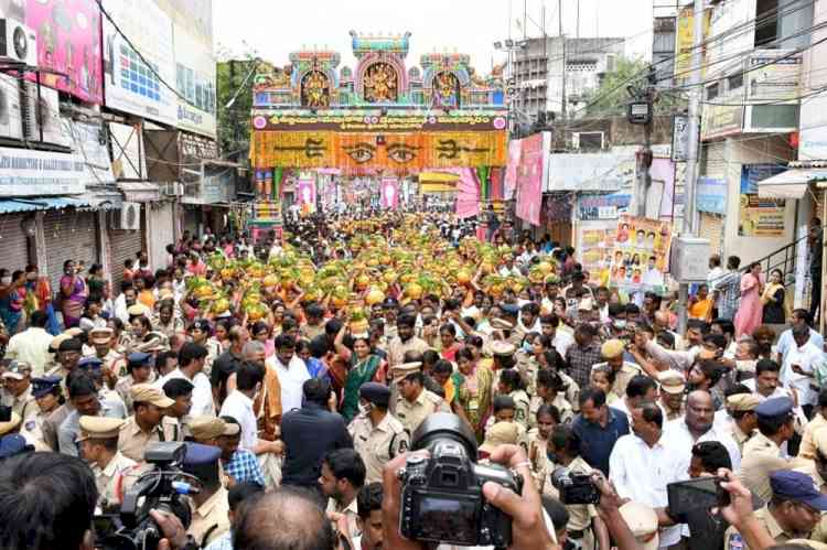 Thousands participate in Secunderabad Bonalu celebrations