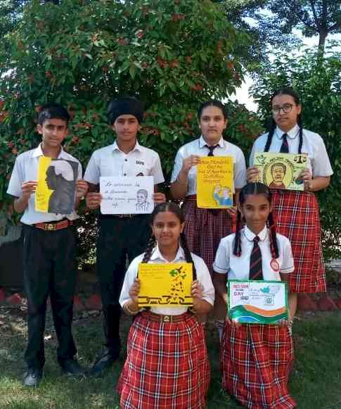 DIPS children celebrated Nelson Mandela Day