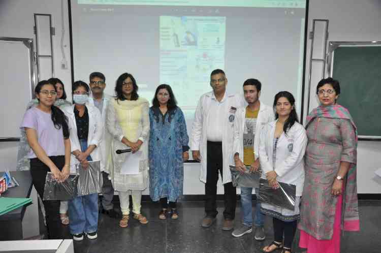 An e- poster and quiz competition held