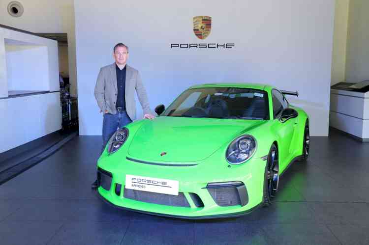 Porsche India records its best ever half year sales result