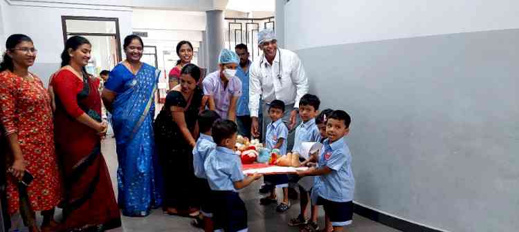 KMC Hospital, Mangalore, conducts Teddy Bear Clinic Program for School Children