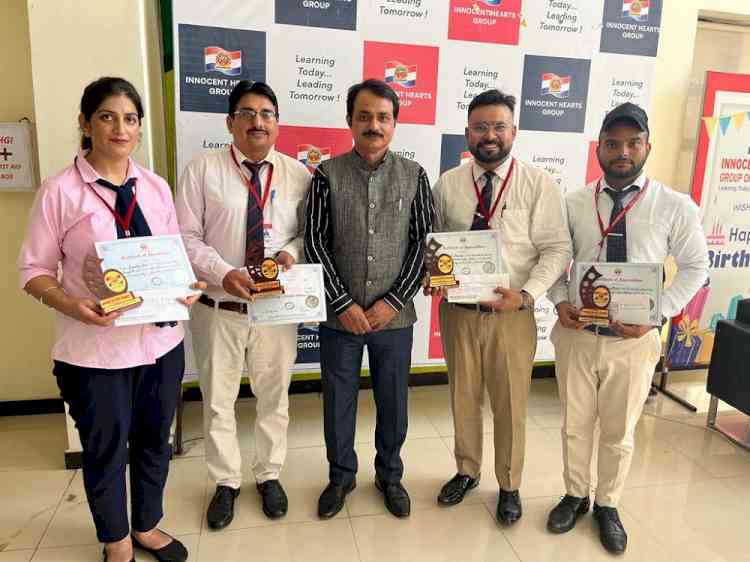 Research Work Appreciation Ceremony conducted at Innocent Hearts Group of Institutions