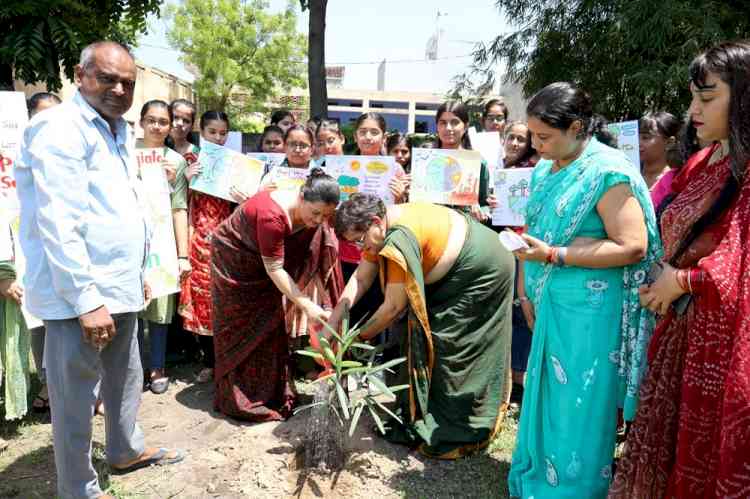 PCM SD Collegiate Senior Secondary School celebrates Van Mahotsav