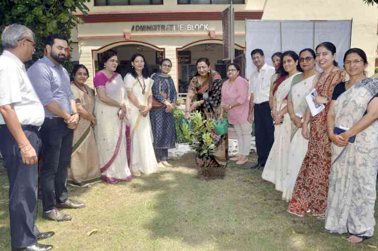 KMV organises tree plantation drive in collaboration with Rotary Club Jalandhar 