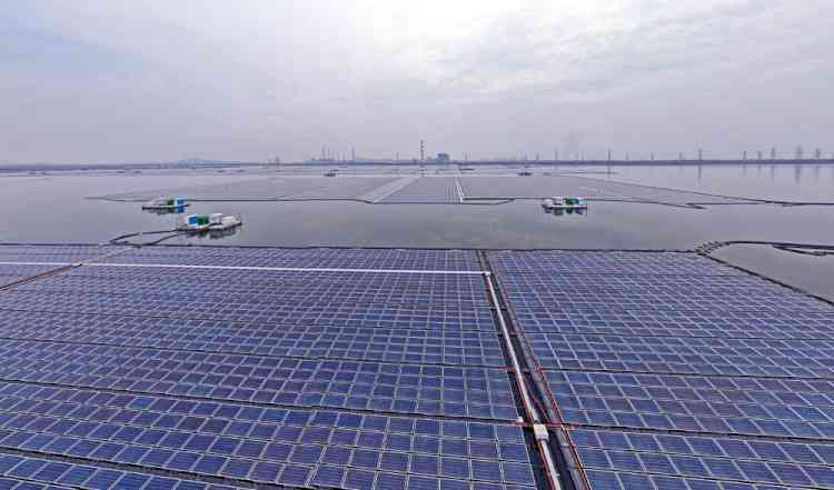 India's largest floating solar power project becomes operational in T'gana