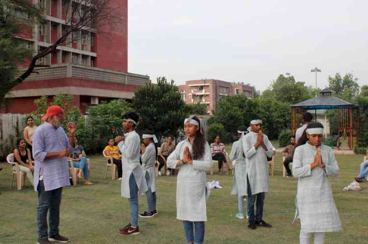 Panjab University Hostels, Sector 25 hosted play `Kalpana Karo’ 