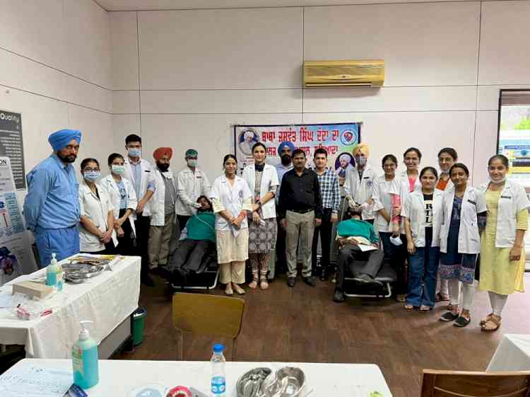 Dental check-up camp at Hero Steels Ltd