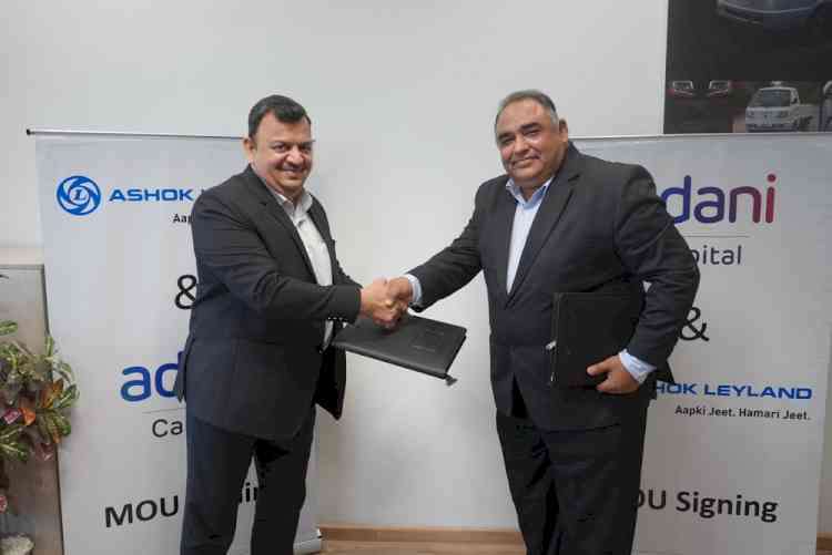 Ashok Leyland partners with Adani Capital Pvt. Ltd