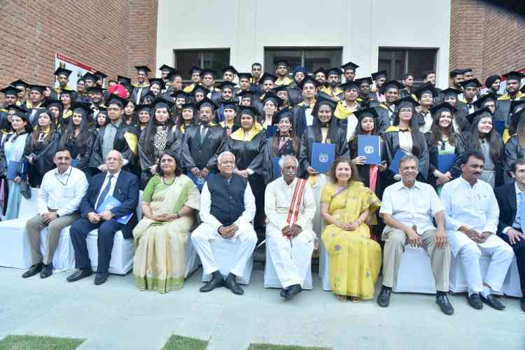 Governor of Haryana Bandaru Dattatraya attends 2nd Annual convocation held at IILM University Gurugram