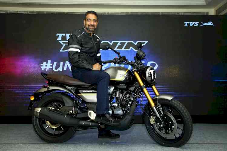 TVS Motor Company launches all-new TVS RONIN in Telangana