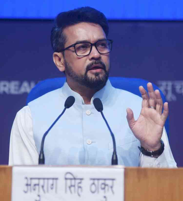 Anurag Thakur: Govt blocked 94 YouTube channels, 19 social media accounts in 2021-22