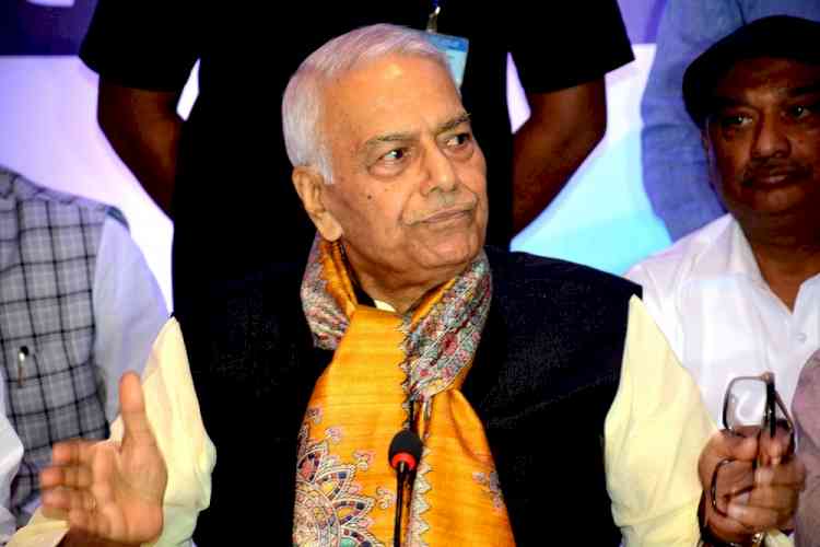 Hope Murmu functions as Custodian of Constitution without fear or favour: Yashwant Sinha