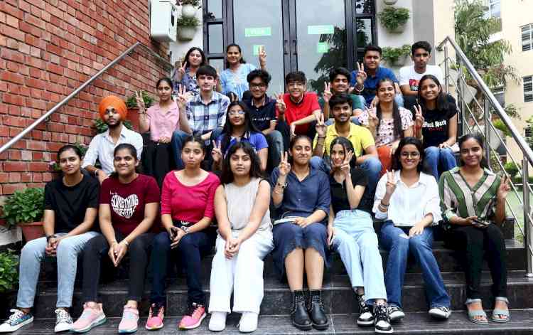 Chitkara International School scores big as school outshines with 100 per cent result in CBSE Class XII Board Exams