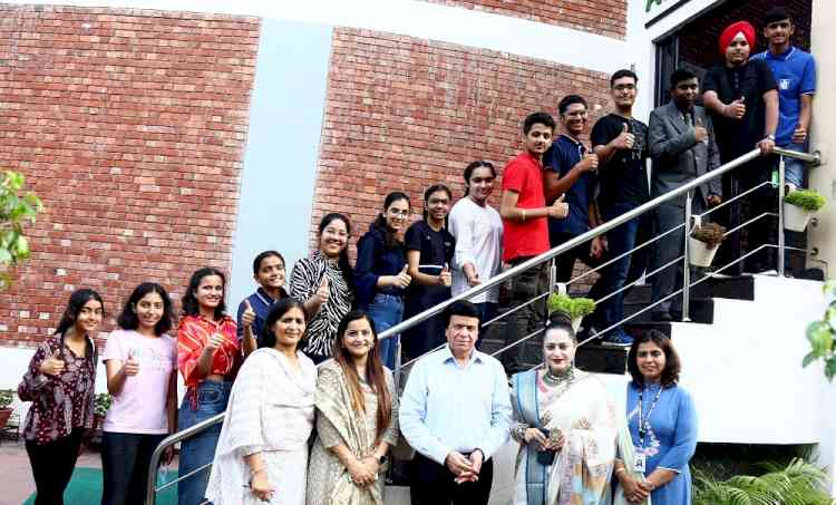 Chitkara International School registers 100 per cent Result in Grade X CBSE Board Examinations