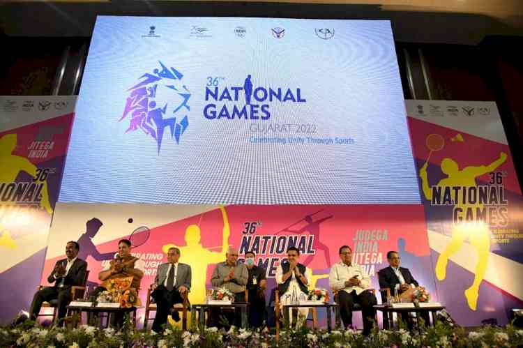 Gujarat CM Bhupendra Patel unveils National Games logo