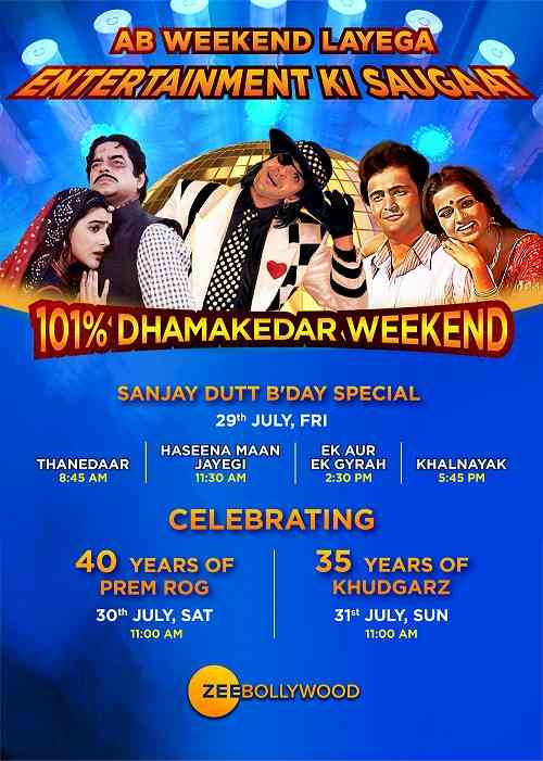 This July, get ready for 101 per cent Shuddh celebrations only Zee Bollywood