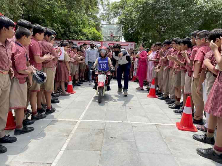 Honda Motorcycle and Scooter India conducts Road Safety Awareness Campaign in Rajasthan