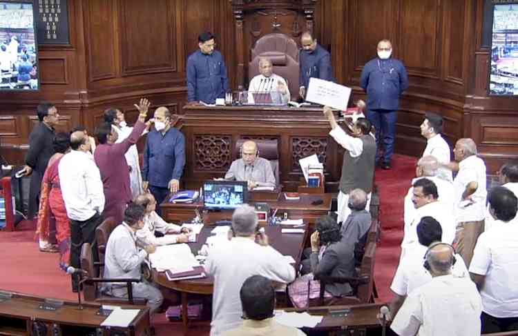 Govt, Opposition face off leads to suspension of MPs