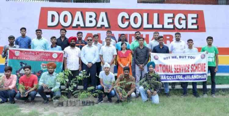 Saplings planted in Doaba College