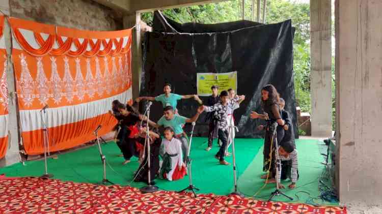 भाषा एवं संस्कृति विभाग, ज़िला सोलन द्वारा आयोजित तथा ‘अभिव्यक्ति’ संस्था द्वारा संचालित 7 दिवसीय बाल नाट्य शिविर का समापन