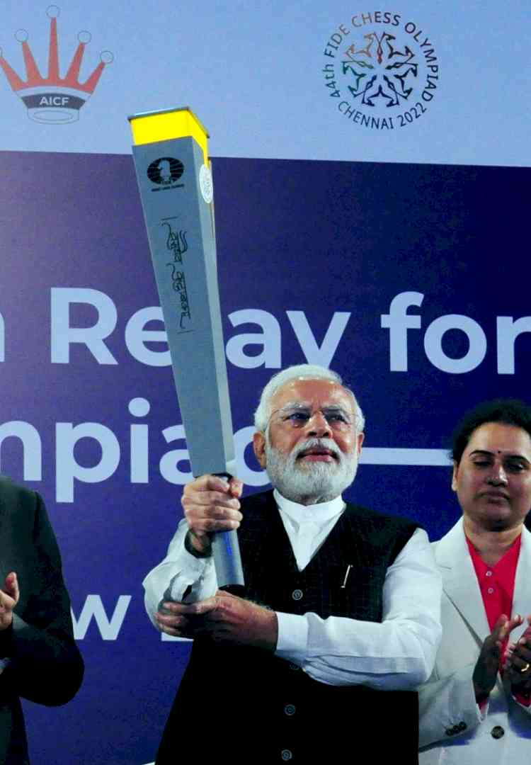 In 75th year of Independence, Chess Olympiad has come to its home country: Modi