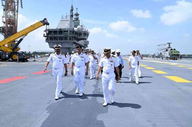 Navy to induct indigenous aircraft carrier INS Vikrant to boost maritime security