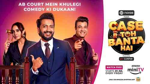 Noise signs up as Title Sponsor of  ‘Case to Banta Hai’, India’s biggest weekly comedy show coming on Amazon miniTV 