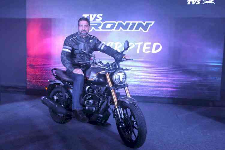 TVS Motor Company launches all-new TVS RONIN in Chandigarh