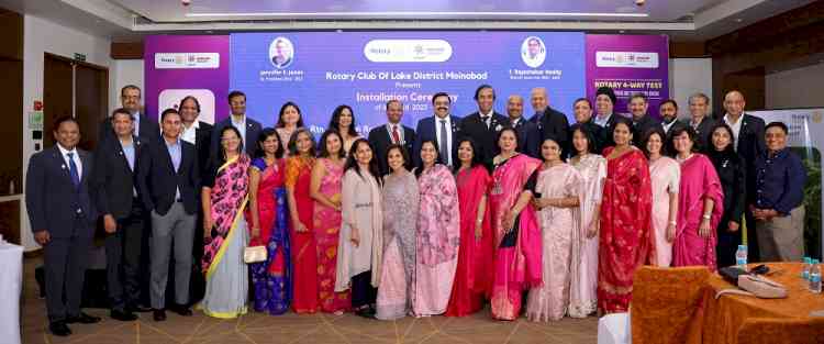 2nd Installation of Rotary Club of Lake District Moinabad held