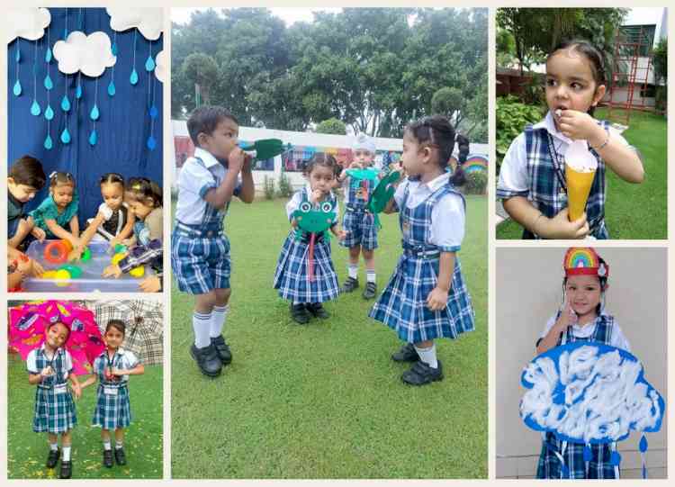 Students of Innokids had a lot of fun in the activities of Cherishing Monsoon