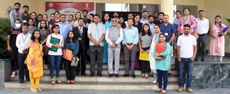 Hands-on training programme “Advanced Trends in Biomedical Sciences: Research and Skill development” at PU 