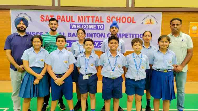 Sat Paul Mittal School students crowned overall champions in ASISC Zonal Level Badminton Competition 