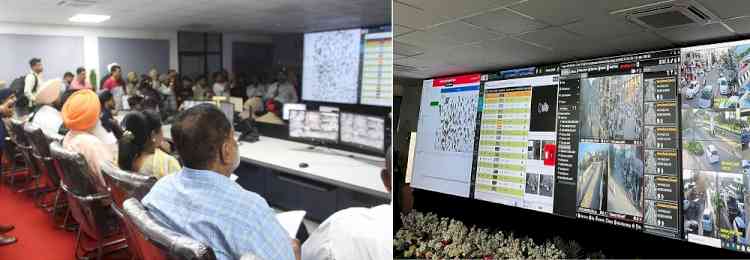 Local Bodies Minister launches Punjab’s first hi-tech Integrated Command & Control Centre (ICCC) in Ludhiana