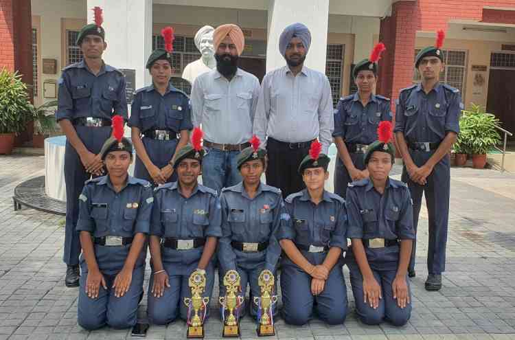 NCC Air wing cadets of Lyallpur Khalsa College perform splendidly in CATC-51
