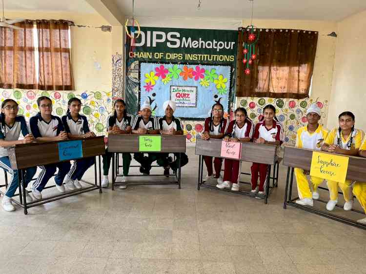 Diamond House winner in DIPS Inter House Quiz Competition