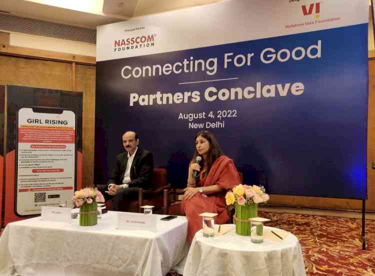 Vodafone Idea Foundation and Nasscom Foundation showcase technological solutions at ‘Connecting For Good’ Conclave