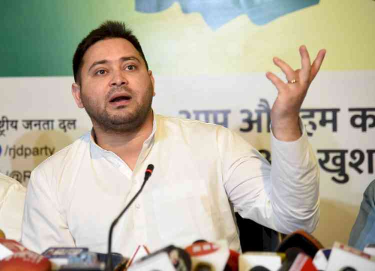 Central agencies working like BJP's wings: Tejashwi Yadav