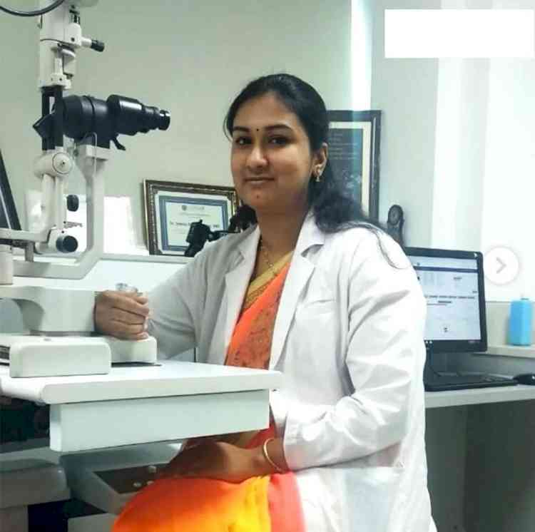 National Gold Medal for Chennai’s DNB Student of Dr. Agarwal’s Eye Hospital