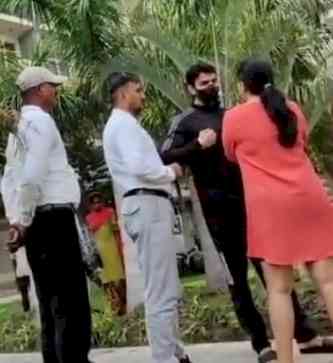 Noida police takes cognizance after video of BJP leader abusing woman goes viral