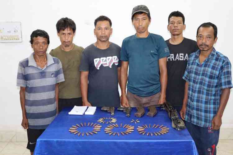 4 top Tripura militants flee Bangladeshi camp, surrender to state police